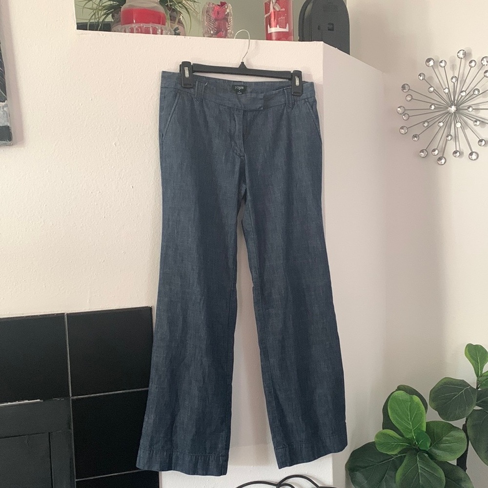 City Fit Denim Trousers